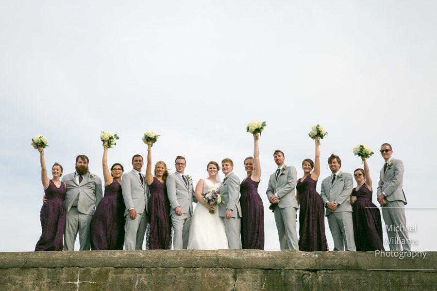 fort caswell wedding photography