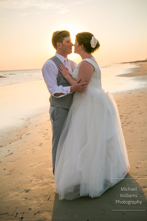 fort caswell wedding photography