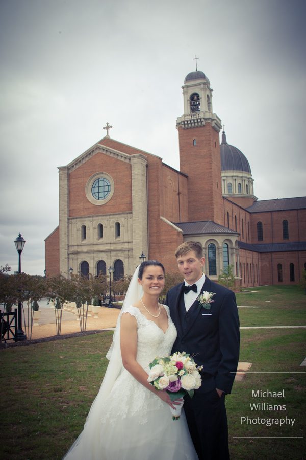 holy name of jesus cathedral wedding photography